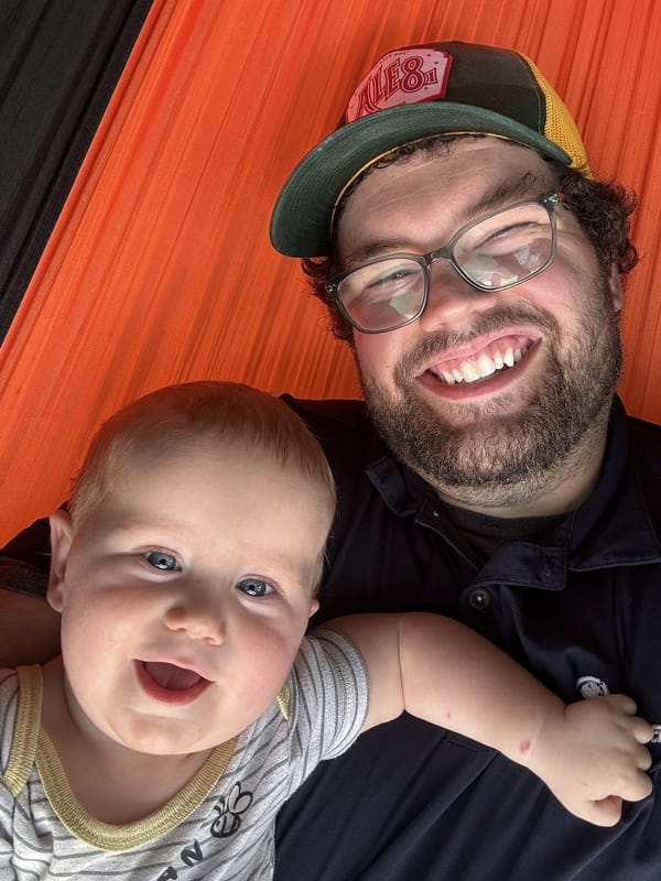 Hammock time with my son 👶