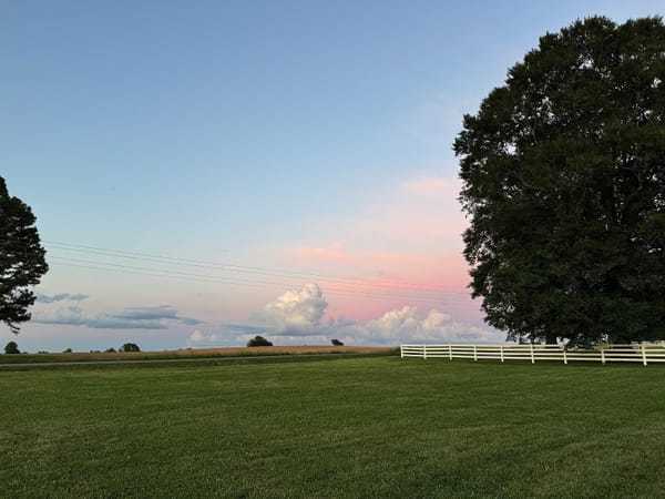 Can't beat a Kentucky front porch view