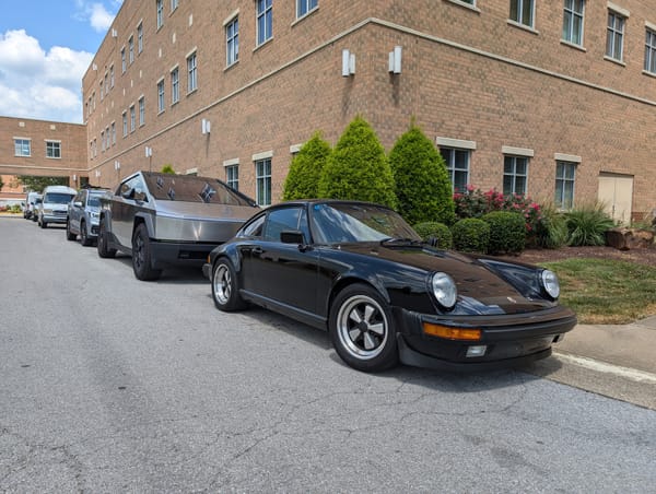 One of these is a feat of engineering and a blast to drive. The other one is a cybertruck...