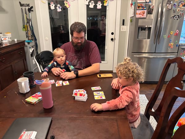 Teaching them early 🃏